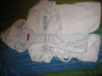 Kopalni plašček z rokavi in kapuco, vel 86-92