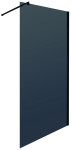 Aquaart Tuš stena Vetro Black 100 cm x 200 cm
