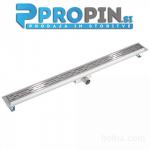 Odtočna tuš kanaleta 100cm INOX