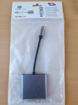 Adapter USB-C v HDMI, USB-C in USB
