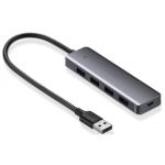 HUB USB 3.0 4portni Ugreen UGRTI-50985 - srebrno