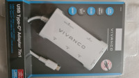 MULTIPORT  VIVANCO 7in1 USB-C