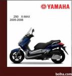 Navodila o vzdrževanju Yamaha X-MAX 250