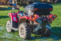 Nosilec za motorno žago za atv