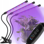 60 LED UV svetilka za rast rastlin 30W – 3 načini delovanja