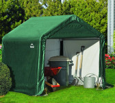 Garažni/skladiščni šotor 3,24 m² - 1,8 x 1,8 x 1,8 m - ZELENA