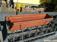 Korito za rože z vodno rezervo 80cm