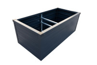 Kovinska visoka vrtna greda 2.5m x 1m (višina 760mm)