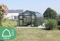 LIMES rastlinjak PRIMUS K - steklo 4mm - širina 2,76m