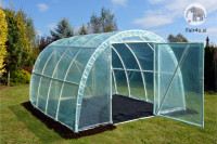 PVC rastlinjak Lemar [Aw4] 4,0 x 3,0 x 2,1 m - Z DOSTAVO