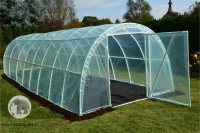 PVC rastlinjak Lemar [Aw8] 8,0 x 3,0 x 2,1 m - Z DOSTAVO