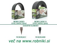 PVC ROBNIK LACOGREEN BOR120X5, BOR120X15 in  NOSILCI