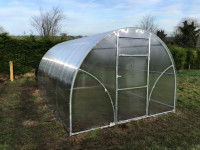 TOP rastlinjak SIGMA - do 240 kg/m² - širina 3m + 4/6 mm PC + dostava