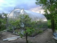 TOP rastlinjak TRIOŠKA širine 3m - do 180 kg/m² - 4/6mm PC + dostava