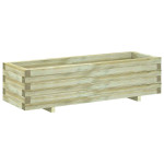 vidaXL Visoka greda 120x40x30 cm lesena pravokotna