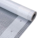vidaXL Leno ponjava 260 g/m² 2x5 m bela