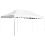 vidaXL Profesionalni šotor za zabave aluminij 6x3 m bel