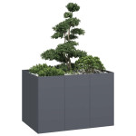 vidaXL Sadilnik antracit 120x80x80 cm Jeklo