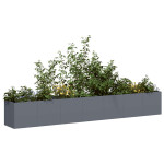 vidaXL Sadilnik antracit 280x40x40 cm Hladno valjano jeklo