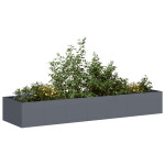 vidaXL Sadilnik antracit 280x80x40 cm Jeklo