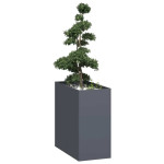 vidaXL Sadilnik antracit 40x80x80 cm Jeklo