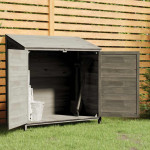 vidaXL Vrtna lopa antracit 102x52x112 cm trden les jelke