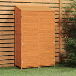 vidaXL Vrtna lopa rjava 102x52x174,5 cm trden les jelke