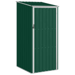 vidaXL Vrtna lopa zelena 87x98x159 cm pocinkano jeklo