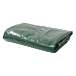 vidaXL Zaščitna ponjava 650 g/m² 4x8 m zelena