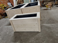 Visoka greda, cvetlično korito