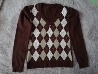 Dekliški pulover ca 146/152.