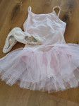 Dres za balet in copati, 5-6 let