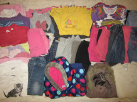 Komplet oblačil za deklico 110  - 128