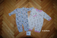 pižama, pajac, 62, 68, 74, 80, 86, 92,