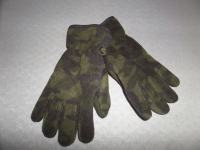 Rokavice - flis, vojaški motiv, vel. 7-10 (NOVE)