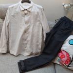 Zara fantovska - deška srajca in hlače 14 let KOT NOVO