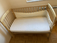 Otroška posteljica 126x69