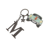 Otroški obesek za ključe Jeune Premier Keychain Letter Black Nickle -