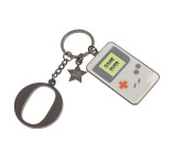 Otroški obesek za ključe Jeune Premier Keychain Letter Black Nickle -