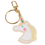 Otroški obesek za ključe Keychain Jeune Premier - Unicorn Shiny Gold