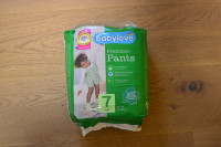 Plenice Babylove premium, št. 7 XXL (18+ kg)