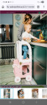 Stolček, mizica pomagalček Montessori