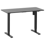 Equip ERGO Electric Sit-Stand Desk Frame with Desktop, black, pravokot