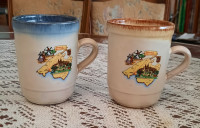 DVA LONČKA IZ MALORKE višine 12 cm fi 8,5 cm