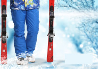 Icepeak Smučarske zimske hlače za sneg ice tech M ali L prilagodljive