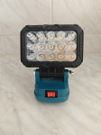 delovna led svetilka za Makita 18V baterijo