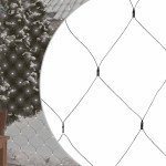 vidaXL Novoletna svetlobna mreža hladno bela 3x2 m 204 LED lučk