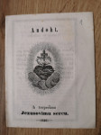 Andoht h terpečimu Jezusovimu sercu, ok. 1855