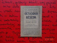 Četvorka in béseda / Rudolf del Cott 1922