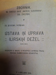 Dr. BOGUMIL VOŠNJAK USTAVA IN UPRAVA ILIRSKIH DEŽEL 1809 - 1813